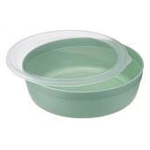 Миска 2,8л с крышкой фисташковый М 1303 Миска 2,8л с крышкой фисташковый М 1303