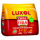  Клей обойный LUXOL сила ПВА Стандарт для всех видов обоев 100 г 
