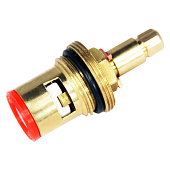 Кран-букса 1/2 мет-кер под квадрат к имп. смес. двойная резьба Кран-букса 1/2 мет-кер под квадрат к имп. смес. двойная резьба