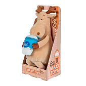  Мягкая игрушка Maxitoys, Олень Рудольф, 25 см, в коробке 