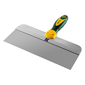 Шпатель фасадный 300мм, двухкомпонентная ручка, нержавеющее полотно, KRAFTOOL Шпатель фасадный 300мм, двухкомпонентная ручка, нержавеющее полотно, KRAFTOOL