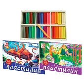 Пластилин мягкий восковой 24цв. Фантазия со стеком КК (9) /25с1525-08/ Пластилин мягкий восковой 24цв. Фантазия со стеком КК (9) /25с1525-08/