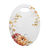  Подставка под горячее Light pumpkin 20х15 см, белая, Тыквы  ANLAF-YUXIN-140 