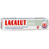  Lacalut Зубная паста White отбеливающая, 75 мл 