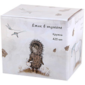  Кружка 420 мл Ежик в тумане NB209M 