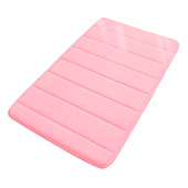 Коврик для ванной 50х80 Sponge розовый SPN3 Aquadomer