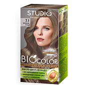 Cl Студио Biocolor Кр д/в 7.1 Пепельно-русый стойкая