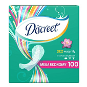 Ежедневные гигиенические прокладки Дискрит Deo Water Lily Multiform 100шт Ежедневные гигиенические прокладки Дискрит Deo Water Lily Multiform 100шт