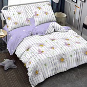  Комплект постельного белья 2 спальный Amore Mio BZ QR Sweet, эко коттон 
