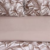 Постельное бельё LoveLife евро Tropics 200х220см,225х240см,50х70см-2шт, жатка, 100% п/э, 100гр/м2