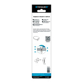  Набор для крепления сиденья и крышки унитаза №3 d10хL113, 1компл., "Креписам" 