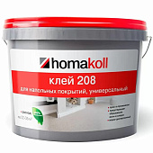  Клей универсальный для напольных покрытий 208 Хомакол 1л/1,3кг 