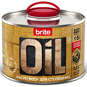 Масло-воск для столешниц, BRITE FLEXX 0,5 л Масло-воск для столешниц, BRITE FLEXX 0,5 л