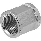 Муфта шестигранная 1/2" Муфта шестигранная 1/2"