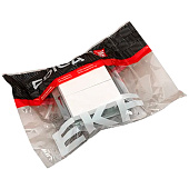  Выключатель встраиваемый 2 клавиши, цвет белый, EKF Эпика 