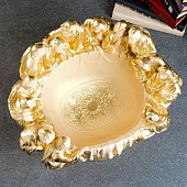 Фигурное кашпо "Чаша 12 апостолов", слоновая кость, 1,8л/ 38х30х30см 5800599 Фигурное кашпо "Чаша 12 апостолов", слоновая кость, 1,8л/ 38х30х30см 5800599