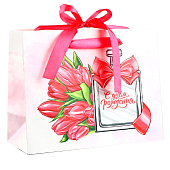 Пакет ламинированный с лентой «С Днём рождения», MS 23 х 10 х 18 см 10536325 Пакет ламинированный с лентой «С Днём рождения», MS 23 х 10 х 18 см 10536325