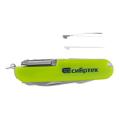 Нож многофункциональный, компактный размер, 15 функций, 90 мм// Сибртех Нож многофункциональный, компактный размер, 15 функций, 90 мм// Сибртех