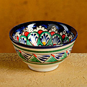 Пиала Риштанская керамика "Узоры", 9,5 см 2410832 Пиала Риштанская керамика "Узоры", 9,5 см 2410832