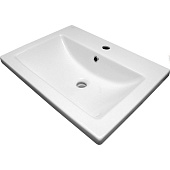 Тумба Мальта 60 напольная Белая с раковиной Como 60 17564 Viant Тумба Мальта 60 напольная Белая с раковиной Como 60 17564 Viant