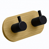  Крючок двойной на бамбуковой основе 13078 