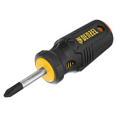 Отвертка PH2х38мм, CrV, трехкомпонентная рукоятка, Denzel Отвертка PH2х38мм, CrV, трехкомпонентная рукоятка, Denzel