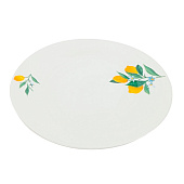 Тарелка 22,5 см десертная Лимоны т9-3108 Тарелка 22,5 см десертная Лимоны т9-3108