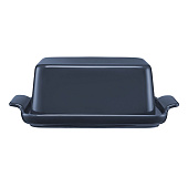 Маслёнка, 20х12 см, фарфор P, синяя, MW451-IA0398 Маслёнка, 20х12 см, фарфор P, синяя, MW451-IA0398