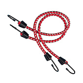 Шнур ЗУБР "МАСТЕР" резиновый крепежный со стальными крюками, 60 см, d 8 мм, 2 шт Шнур ЗУБР "МАСТЕР" резиновый крепежный со стальными крюками, 60 см, d 8 мм, 2 шт