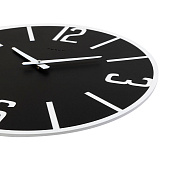 Часы настенные Рубин "Классика", d=50 см, открытая стрелка, черный+белый, металл, МДФ, 5014-001 Часы настенные Рубин "Классика", d=50 см, открытая стрелка, черный+белый, металл, МДФ, 5014-001