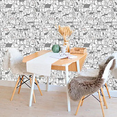  Обои 0.53х10м Город арт.91110 Серый /Elysium 