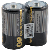  Батарейка D Super Cell R20(2шт/спайка)/GP 