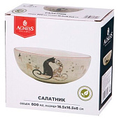  Салатник AGNESS "Парижские коты" 800 мл. 358-1745 