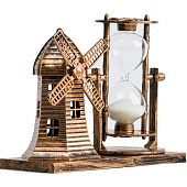 Песочные часы "Мельница", сувенирные, 15.5 х 7 х 12.5 см 7109224 Песочные часы "Мельница", сувенирные, 15.5 х 7 х 12.5 см 7109224