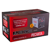 Сварочный полуавтомат инверторный Ресанта САИПА-160, 30-160А, d электрода 0,8-1,0мм Сварочный полуавтомат инверторный Ресанта САИПА-160, 30-160А, d электрода 0,8-1,0мм