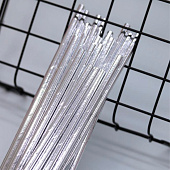 Трубочки одноразовые для напитков 25 шт. "Party go", silver (197 мм) Трубочки одноразовые для напитков 25 шт. "Party go", silver (197 мм)