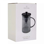  Френч-пресс, 1 л, серый, Arabica ANLAF-321702D 