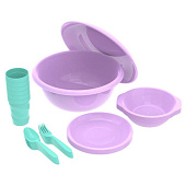 Набор для пикника "Вечеринка" на 6 персон 32предм АП 184 Набор для пикника "Вечеринка" на 6 персон 32предм АП 184