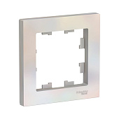 Рамка для розеток и выключателей, 1 пост, цвет жемчуг, SE AtlasDesign Рамка для розеток и выключателей, 1 пост, цвет жемчуг, SE AtlasDesign