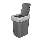  Контейнер для мусора 50,0л Smart Bin серый 434258111 Быт 