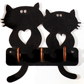 Ключница открытая "Киски" 11х10,5 см 7114442 Ключница открытая "Киски" 11х10,5 см 7114442