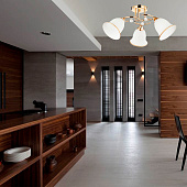 Люстра классическая 13210/3FGD WT 2 40Вт E27 S=7м2 /ЭкономСвет Люстра классическая 13210/3FGD WT 2 40Вт E27 S=7м2 /ЭкономСвет