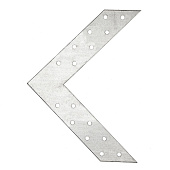 Угловой соединитель 175х175х35х1,8-2,0мм цинк Угловой соединитель 175х175х35х1,8-2,0мм цинк