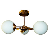  Люстра классическая 10031/3GD WT 40Вт E27 S=7м2 /ЭкономСвет 