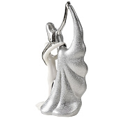 Сувенир керамика Вальс серебристо-белый 24,6х15х7 см 9848273 Сувенир керамика Вальс серебристо-белый 24,6х15х7 см 9848273