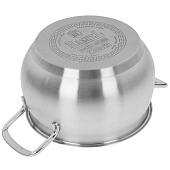 Кастрюля Амалия 2,0л сфер. Индукция ст/кр R-20s