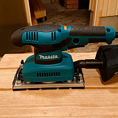 Шлифмашина вибрационная 190Вт, 93х228мм, 4000-11000об/м Makita