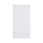 Полотенце 50х90 Love Life Border махровое, белый, 380 гр/м2, 9097596 Полотенце 50х90 Love Life Border махровое, белый, 380 гр/м2, 9097596