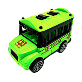  Автобус школьный 10х6 см, пакет, YM-Q34 