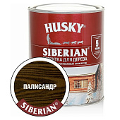 Антисептик HUSKY SIBERIAN полуматовый палисандр 0,9л Антисептик HUSKY SIBERIAN полуматовый палисандр 0,9л
